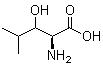 3-羟基-L-亮氨酸分子结构 (CAS 5817-22-1)