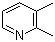 2,3-二甲基吡啶分子结构 (CAS 583-61-9)