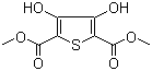 3,4-二羟基噻吩-2,5-二甲酸二甲酯分子结构 (CAS 58416-04-9)