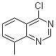 4-氯-8-甲基喹唑啉分子结构 (CAS 58421-80-0)