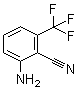 2-氨基-6-三氟甲基苯甲腈分子结构 (CAS 58458-11-0)