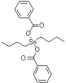 二(苯甲酰氧基)二丁基锡烷分子结构 (CAS 5847-54-1)
