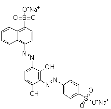 酸性棕 15分子结构 (CAS 5850-15-7)