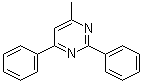 6-甲基-2,4-二苯基嘧啶分子结构 (CAS 58536-45-1)