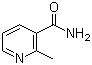 结构式 CAS# 58539-65-4, 2-甲基烟酰胺