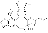 五味子酯乙分子结构 (CAS 58546-55-7)