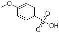4-甲氧基苯磺酸分子结构 (CAS 5857-42-1)