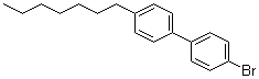 4-溴-4'-庚基-1,1'-联苯分子结构 (CAS 58573-93-6)