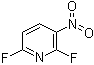 结构式 CAS# 58602-02-1, 2,6-二氟-3-硝基吡啶