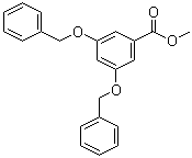 Methyl 3,5-dibenzyloxybenzoate molecular structure (CAS 58605-10-0)