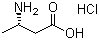 L-bet-高丙氨酸盐酸盐分子结构 (CAS 58610-41-6)