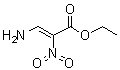 3-氨基-2-硝基-2-丙烯酸乙酯分子结构 (CAS 58651-35-7)