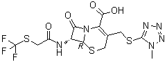 头孢氮氟分子结构 (CAS 58665-96-6)