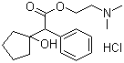 盐酸环喷托酯分子结构 (CAS 5870-29-1)