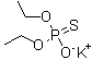 O,O-二乙基硫代磷酸钾分子结构 (CAS 5871-17-0)