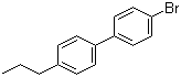 4-溴-4'-丙基联苯分子结构 (CAS 58743-81-0)
