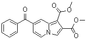7-苯甲酰基-1,2-吲嗪二甲酸二甲酯分子结构 (CAS 58747-64-1)
