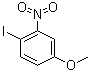 4-碘-3-硝基苯甲醚分子结构 (CAS 58755-70-7)