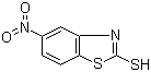 5-硝基苯并噻唑-2-硫醇分子结构 (CAS 58759-63-0)
