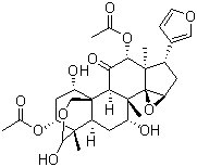 苦楝素分子结构 (CAS 58812-37-6)