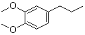 3,4-二甲氧基丙基苯分子结构 (CAS 5888-52-8)