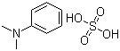 N,N-二甲基苯胺硫酸盐分子结构 (CAS 58888-49-6)