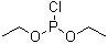 氯亚磷酸二乙酯分子结构 (CAS 589-57-1)