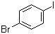 对溴碘苯分子结构 (CAS 589-87-7)