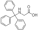 N-三苯甲基甘氨酸分子结构 (CAS 5893-05-0)