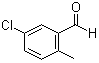 structure of CAS# 58966-34-0, 5-Chloro-2-methylbenzaldehyde;3-Chloro-6-methylbenzaldehyde