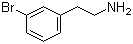 3-溴苯乙胺分子结构 (CAS 58971-11-2)