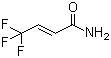 4,4,4-三氟巴豆酰胺分子结构 (CAS 590-76-1)