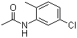 N-(5-氯-2-甲基苯基)乙酰胺分子结构 (CAS 5900-55-0)