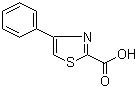 4-苯基噻唑-2-羧酸分子结构 (CAS 59020-44-9)