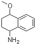 (4-甲氧基四氢萘-1-基)胺分子结构 (CAS 590423-30-6)