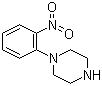 1-(2-硝基苯基)哌嗪分子结构 (CAS 59084-06-9)