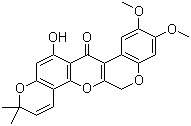 去氢毒灰叶酚分子结构 (CAS 59086-93-0)