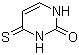 4-硫尿嘧啶分子结构 (CAS 591-28-6)