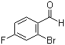 2-溴-4-氟苯甲醛分子结构 (CAS 59142-68-6)