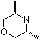 (R,R)-3,5-二甲基吗啉分子结构 (CAS 591779-91-8)