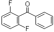 structure of CAS# 59189-51-4, 2,6-Difluorobenzophenone;(2,6-Difluorophenyl)(phenyl)methanone