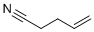 structure of CAS# 592-51-8, 4-Pentenenitrile