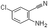 2-氨基-5-氯苯腈分子结构 (CAS 5922-60-1)
