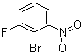 2-溴-3-氟硝基苯分子结构 (CAS 59255-94-6)