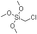 氯甲基三甲氧基硅烷分子结构 (CAS 5926-26-1)