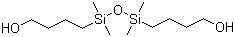 结构式 CAS# 5931-17-9, 1,3-二(4-羟基丁基)-1,1,3,3-四甲基二硅氧烷