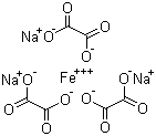 草酸铁钠分子结构 (CAS 5936-14-1)
