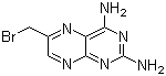 6-(溴甲基)-2,4-蝶啶二胺分子结构 (CAS 59368-16-0)