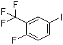 2-氟-5-碘三氟甲苯分子结构 (CAS 59382-39-7)