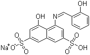 偶氮次甲基-H 一钠盐分子结构 (CAS 5941-07-1)